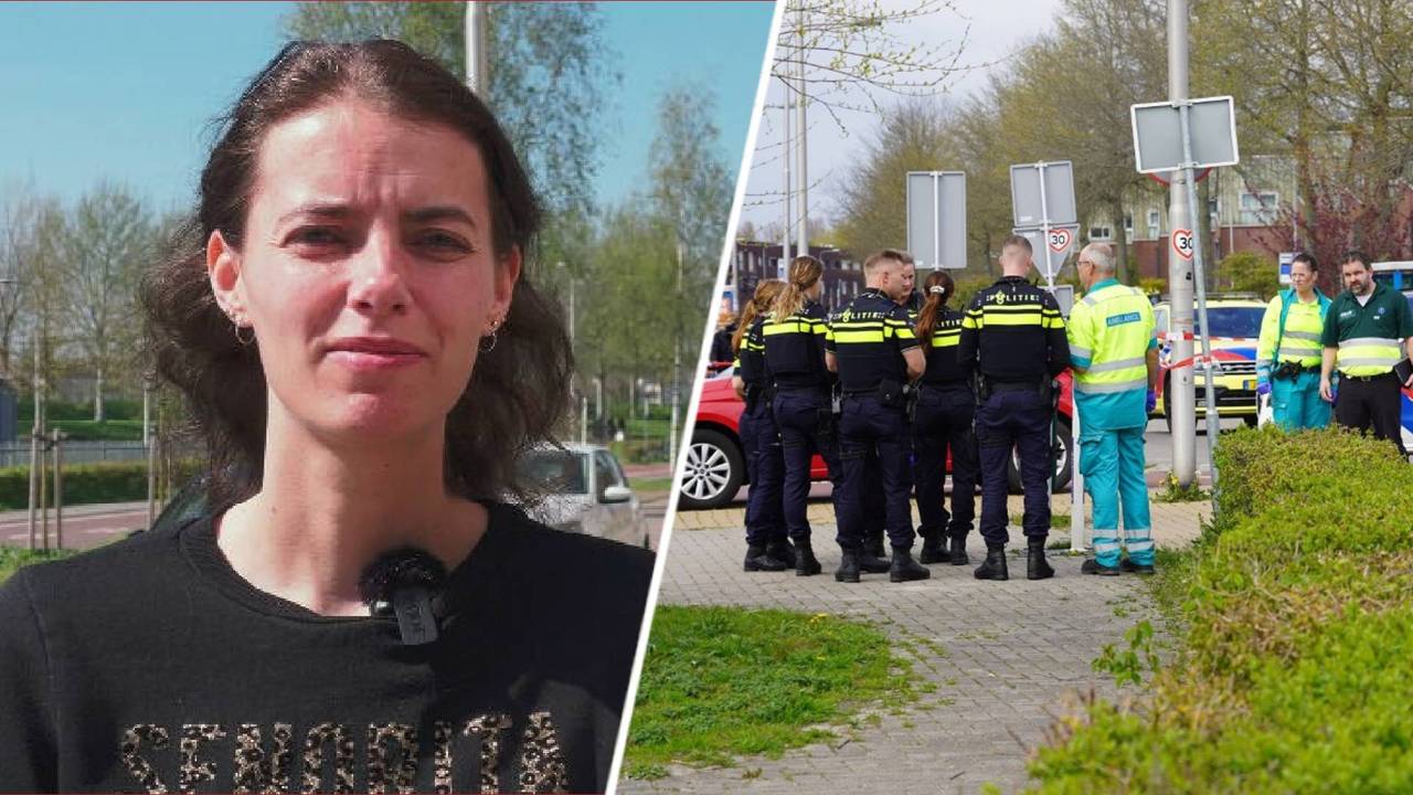 Bewoner Brenda maakt zich zorgen over het ongeval dat dinsdag plaatsvond.