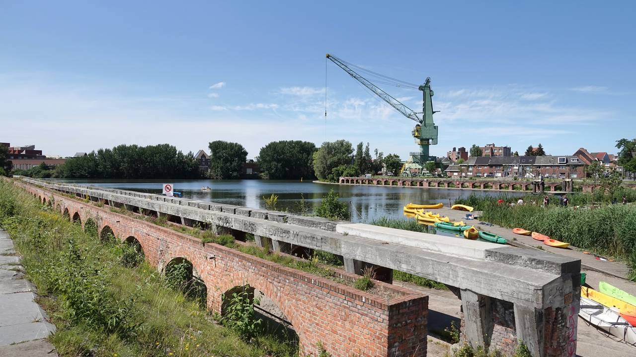 Het Houtdok bij Gent 