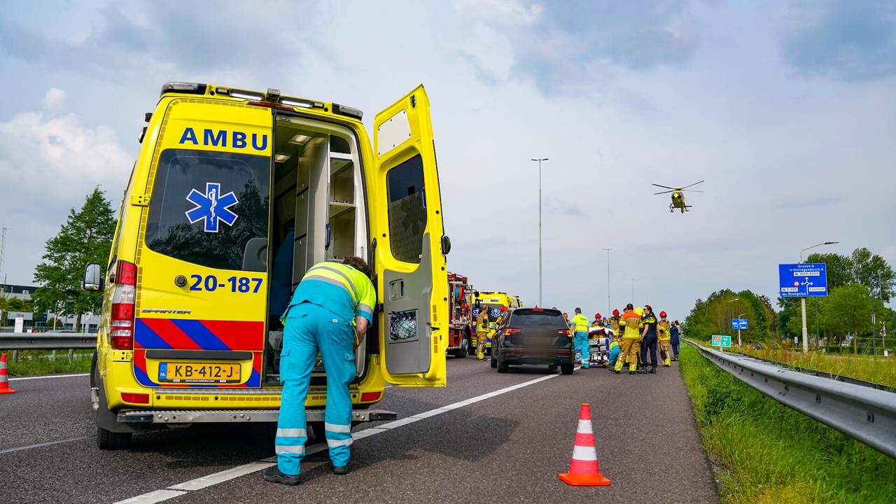 Voetganger Aangereden Op Snelweg A59, Bestuurder Rijdt Door - Omroep ...