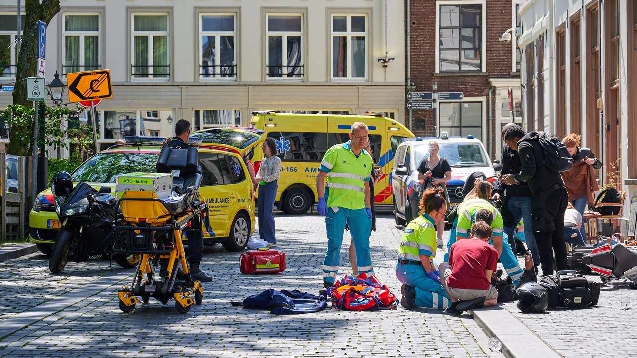 Een traumahelikopter hoefde niet meer te komen (foto: Tom van der Put/SQ Vision).