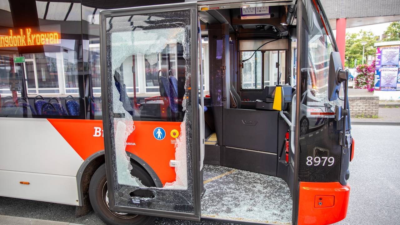Two Men Smash Bus in Roosendaal After Argument with Driver