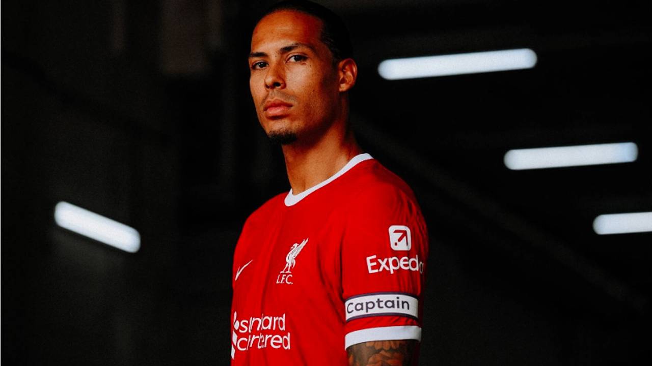 Virgil van Dijk blijft nog een tijdje de aanvoerder van Liverpool (foto: website Liverpool FC)