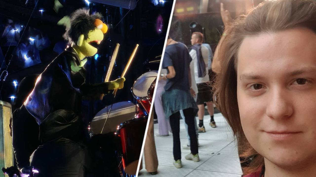Uno studente di Tilburg suona la batteria ai concerti dei Coldplay, ma nessuno lo vede