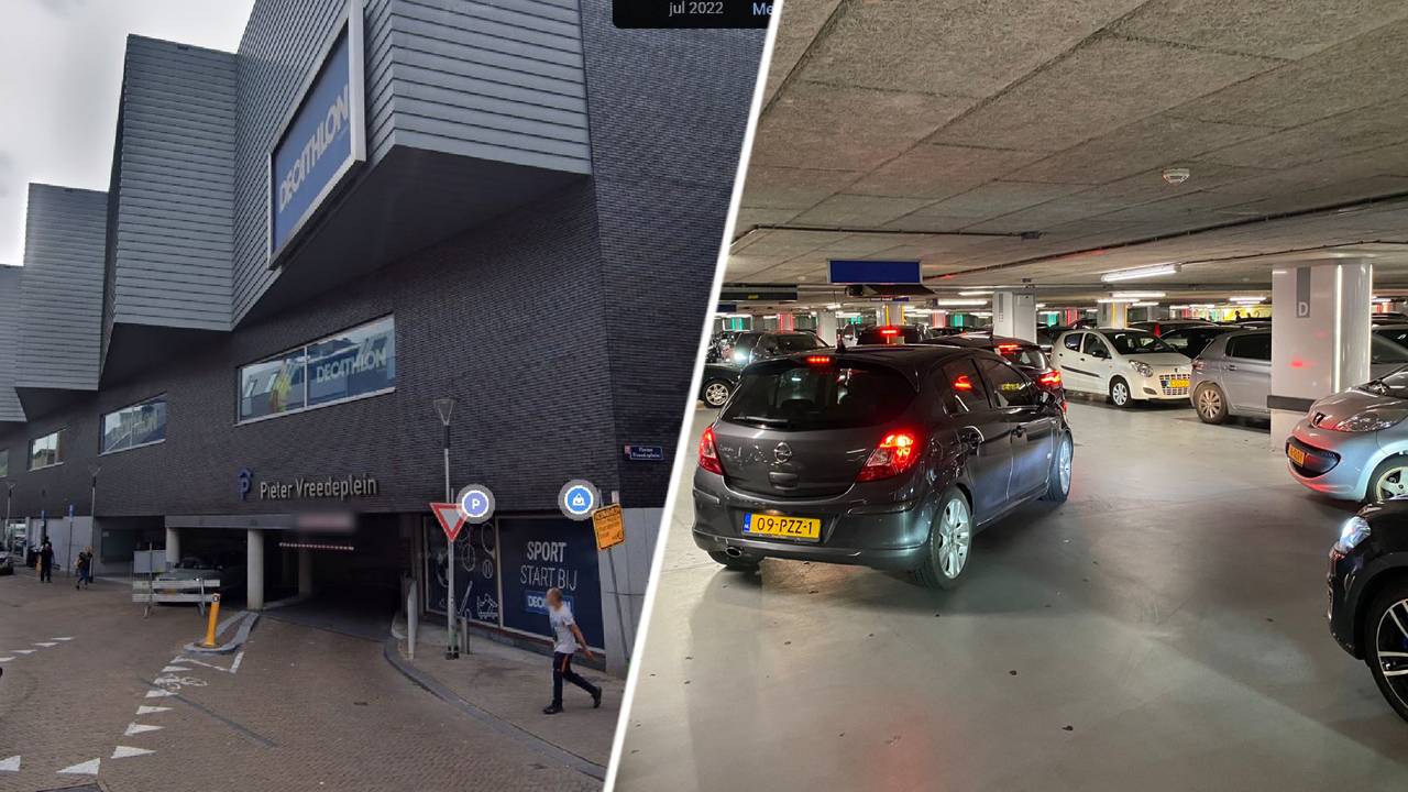 Chaos and Exhaust Fumes Cause Traffic Jam in Tilburg Parking Garage