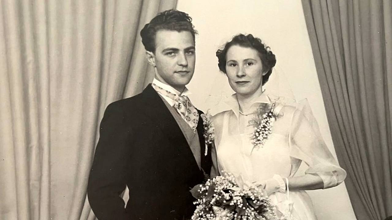 Joop en Francina de Beus-Bayards.
