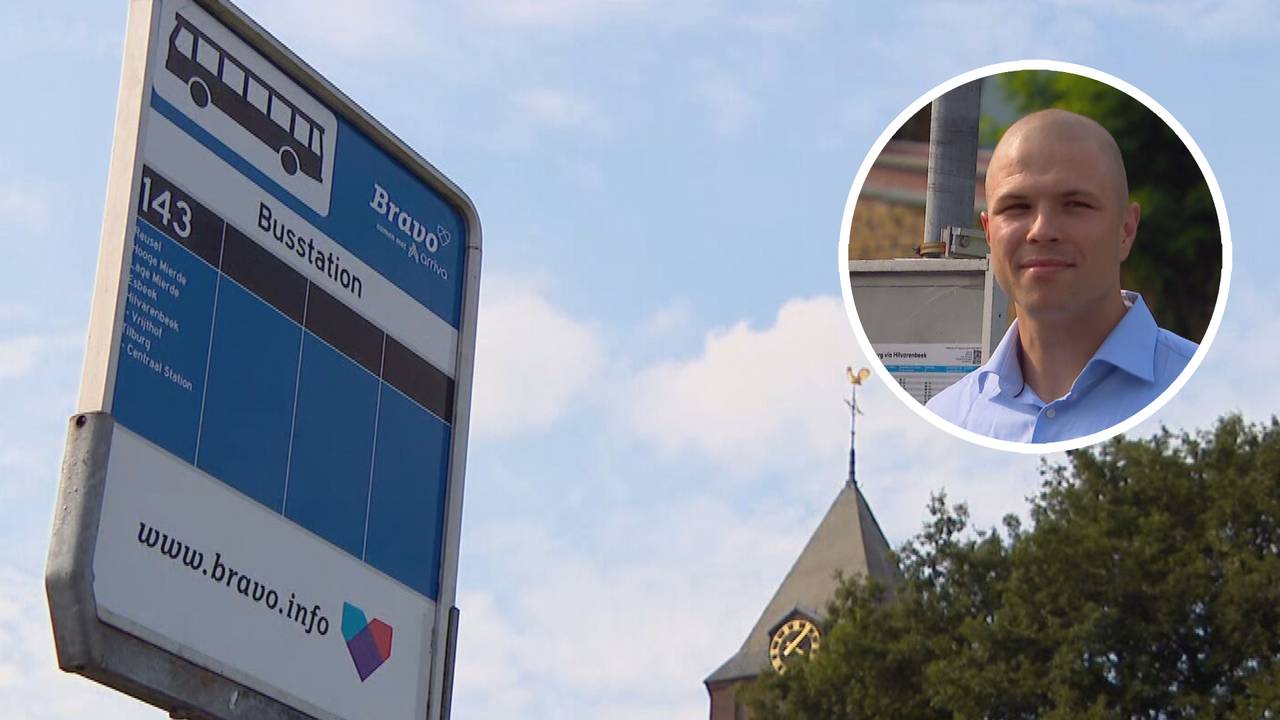 Foto: bushalte in Reusel / Niels Huijbregts