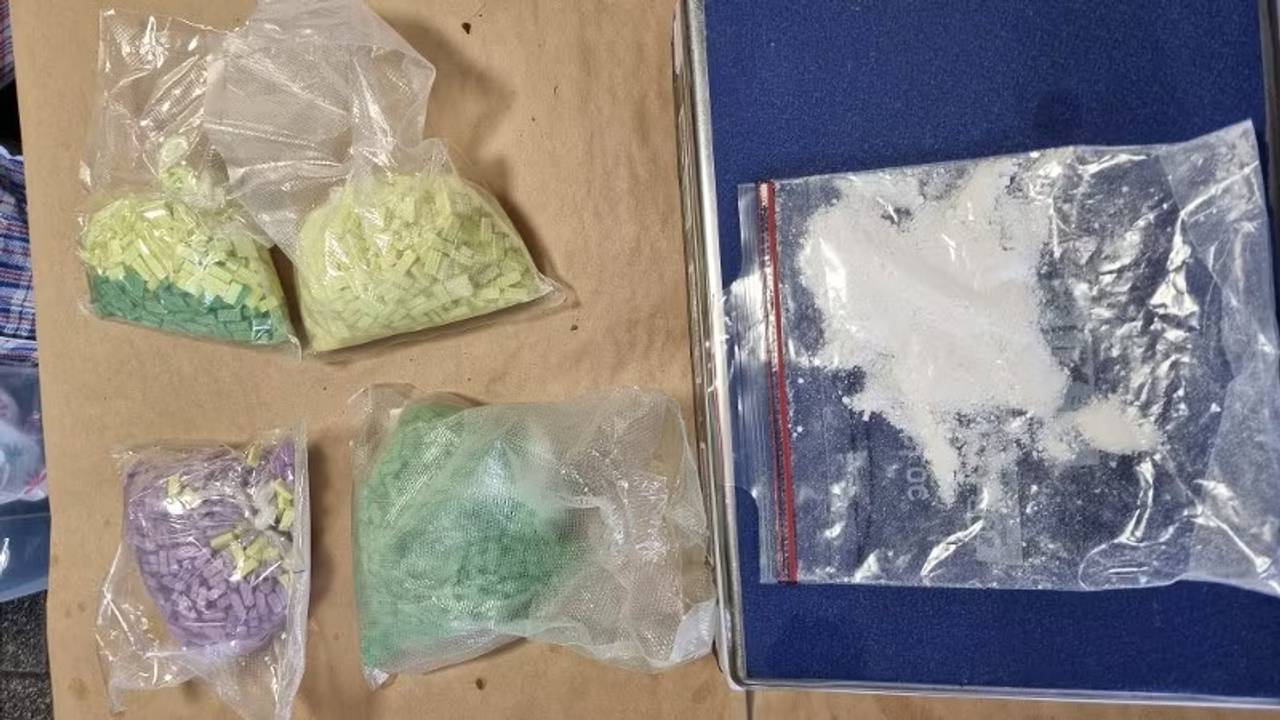 De vondst in een huis in Roosendaal (foto: Politie). 