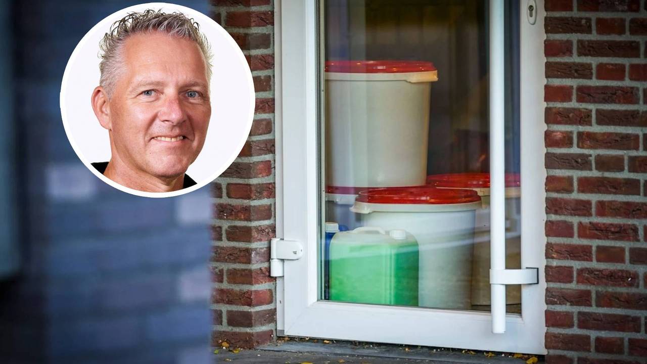 Eigenaar Hans Leenders denkt dat waspoeder werd aangezien voor drugs