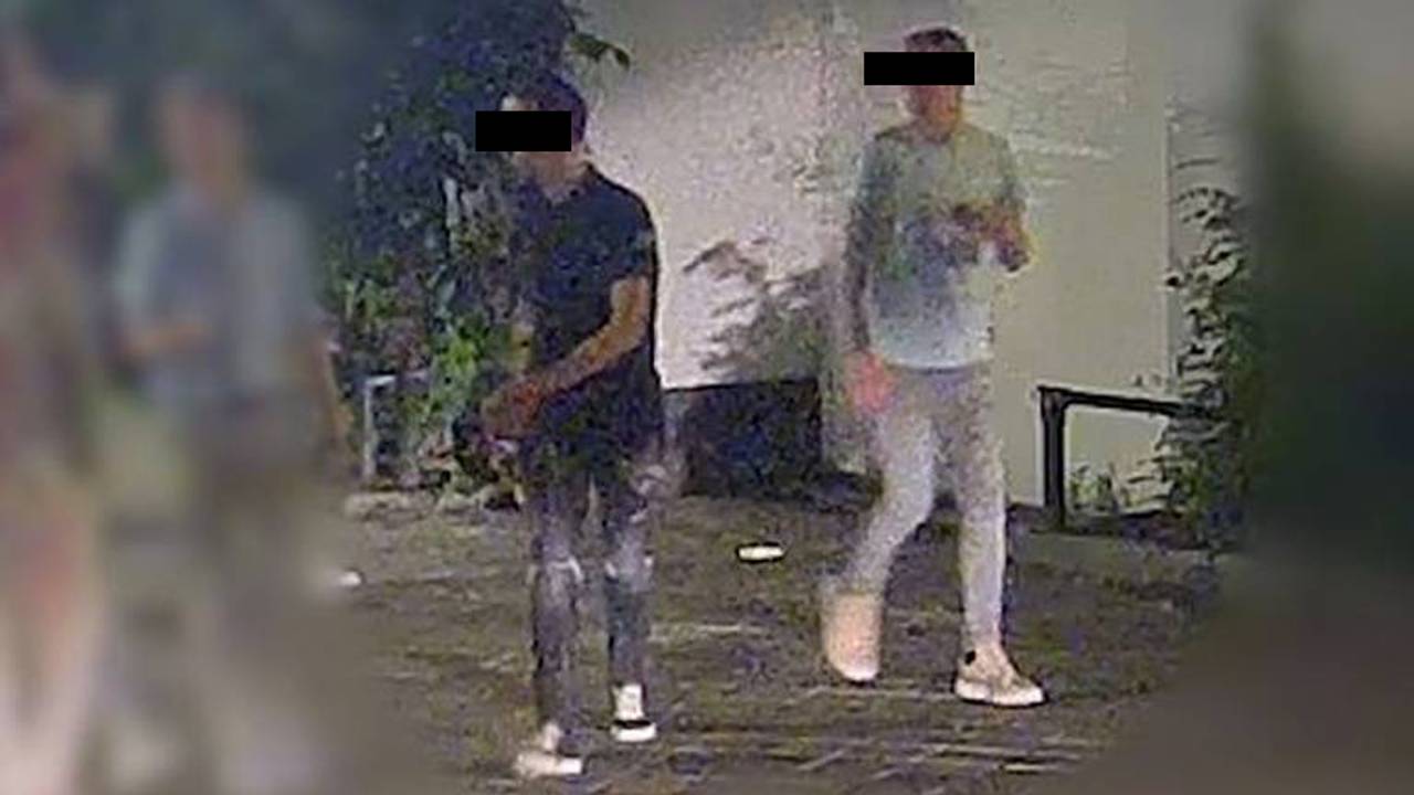 Camerabeelden van de verdachten.