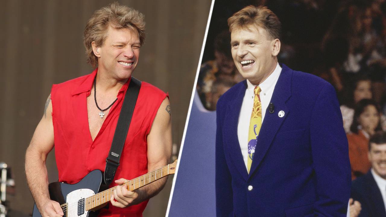 Bon Jovi en Henny Huisman hebben één ding gemeen: ze zijn allebei inspirators voor carnavalsartiesten (foto's: ANP).