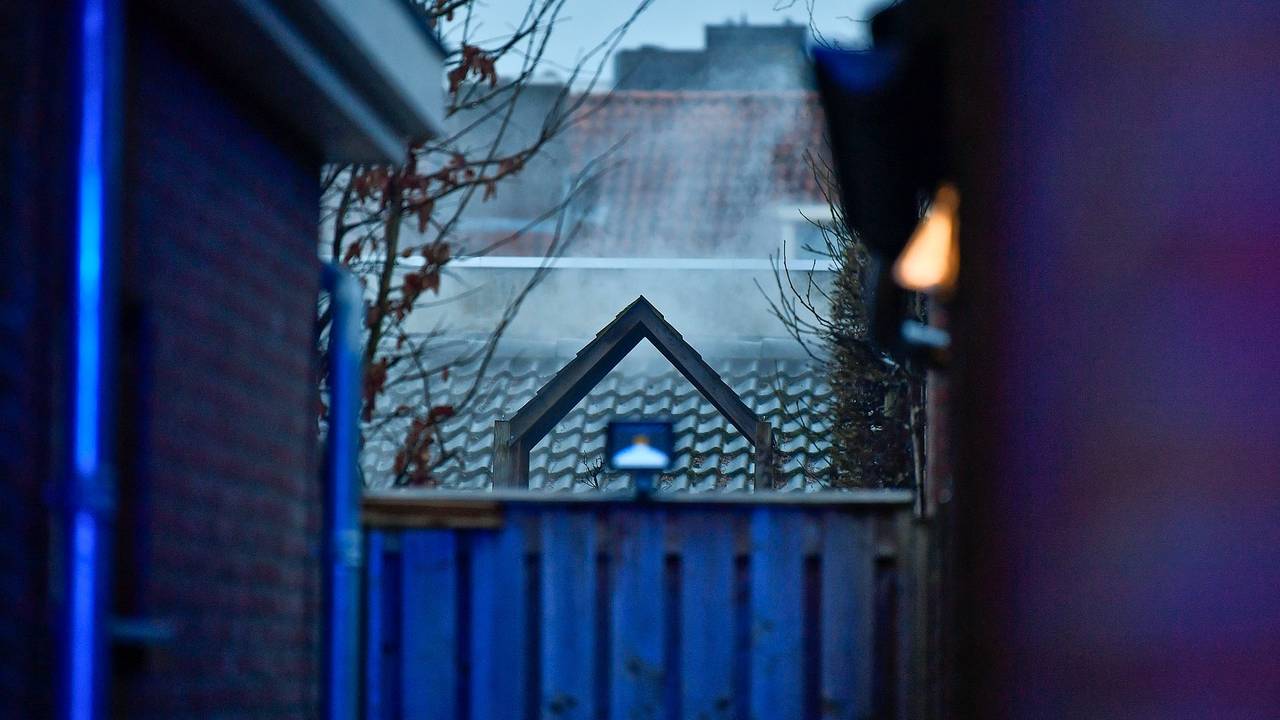 Rook uit het schuurtje in Valkenswaard (foto Rico Vogels/SQ Vision)
