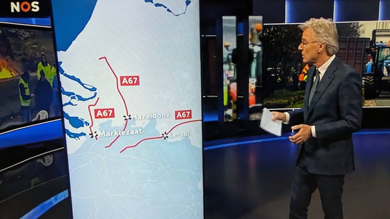 Map Mishap: NOS Achuurjournaal Mistakes A67 Route, Causes Hilarity Again