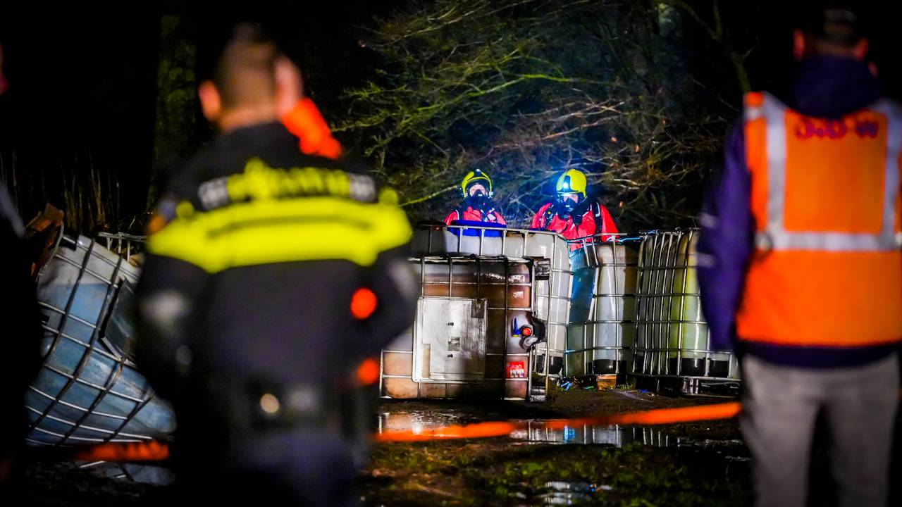 10,000 Liters of Drug Waste Found in Schijndel: Emergency Services Work Through the Night
