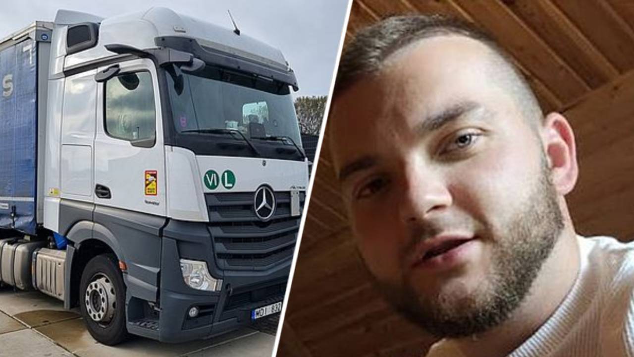 Maksim en zijn truck (beeld: Opsporing Verzocht).