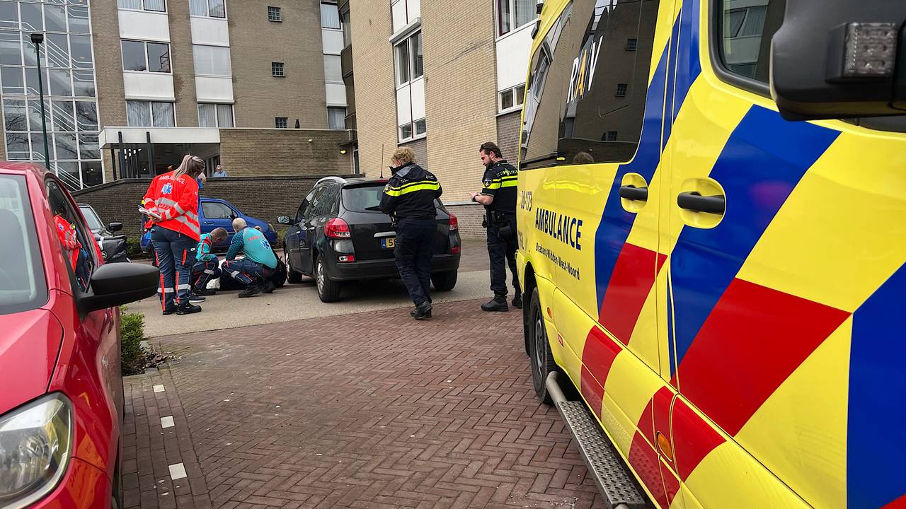 De plek waar de botsing gebeurde (Foto: SQ Vision/Jeroen Struve).