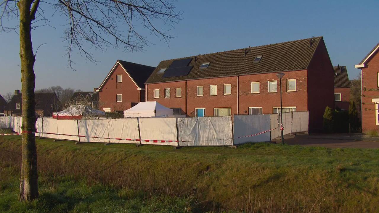 De omgeving van het huis waar de kinderen zijn gevonden (foto: Omroep Brabant).