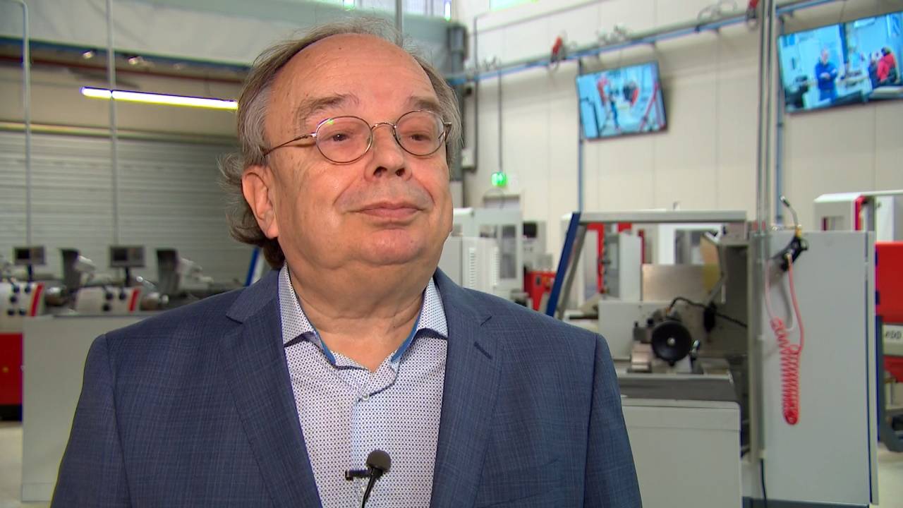 Bestuursvoorzitter van het Summa College: Laurent de Vries (foto: Omroep Brabant).