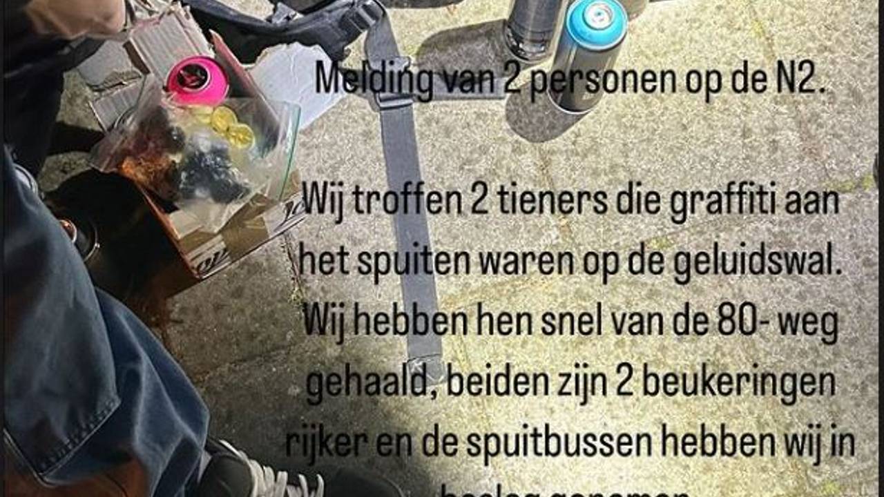 Foto: Instagram politie Best-Oirschot