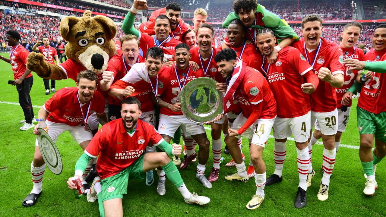 Morgen doen we het feest nog eens over (foto: ANP).