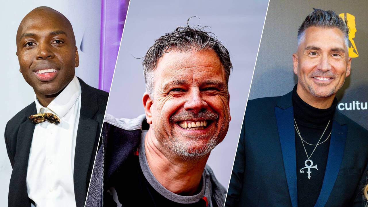 Steven Brunswijk, Rob Scheepers en Guido Weijers (foto's: ANP).