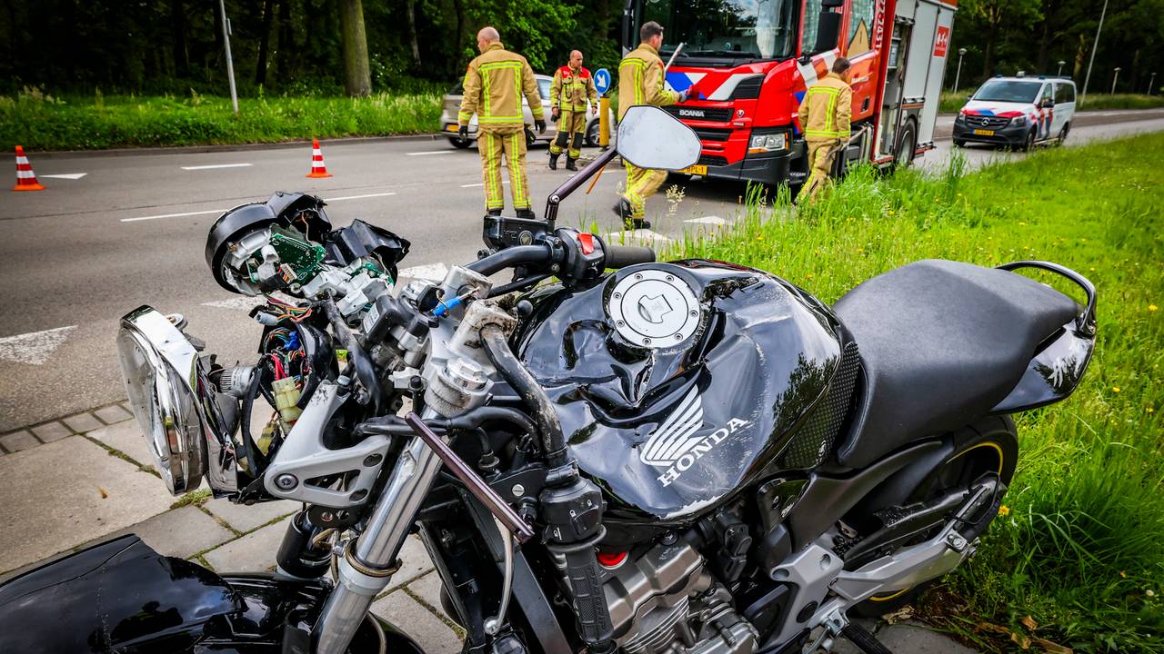 De motor raakte zwaar beschadigd (foto: SQ Vision).