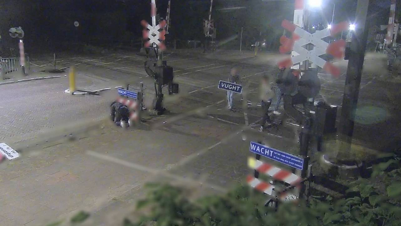 These ProRail cameras assist catch vandals of their tracks