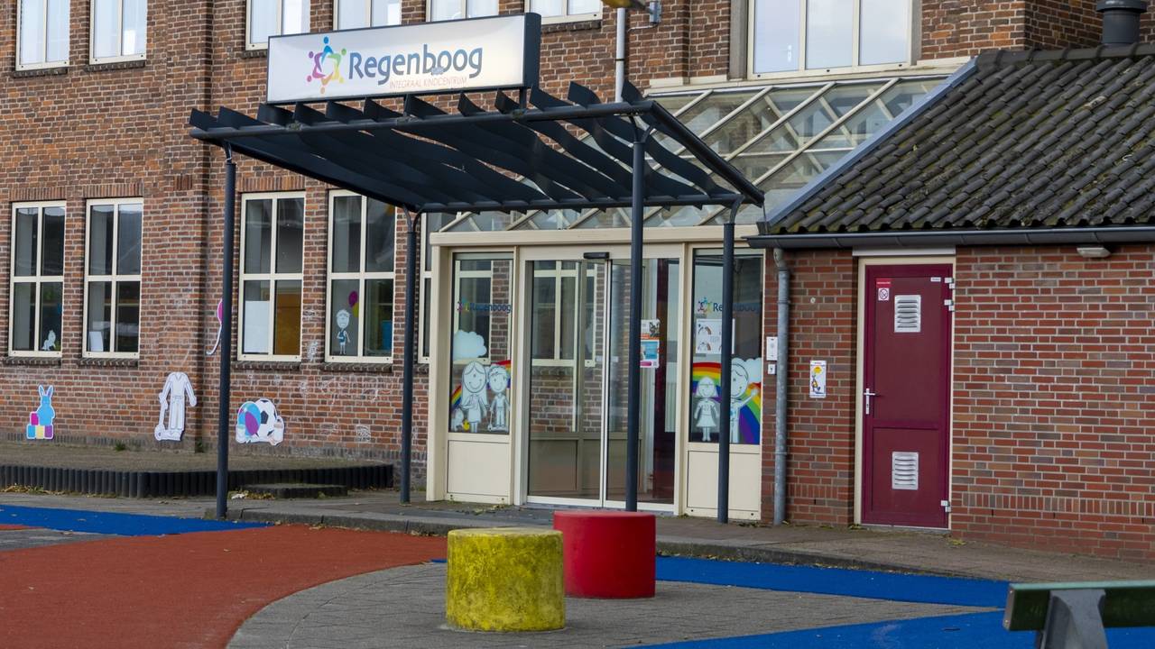 Leerlingen van de basisschool werden bedreigd (foto: ANP).