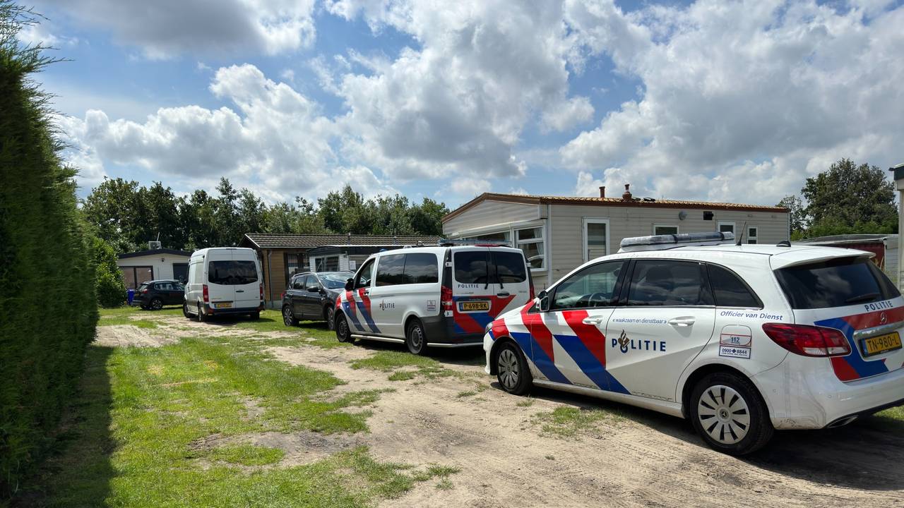 De chalet op de camping in Bergen op Zoom (foto: Regio15).