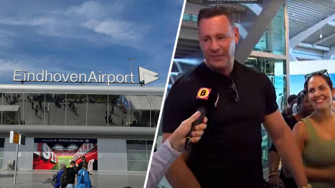 De meeste reizigers houden het hoofd koel, maar de wachttijden op de luchthaven lopen flink op.