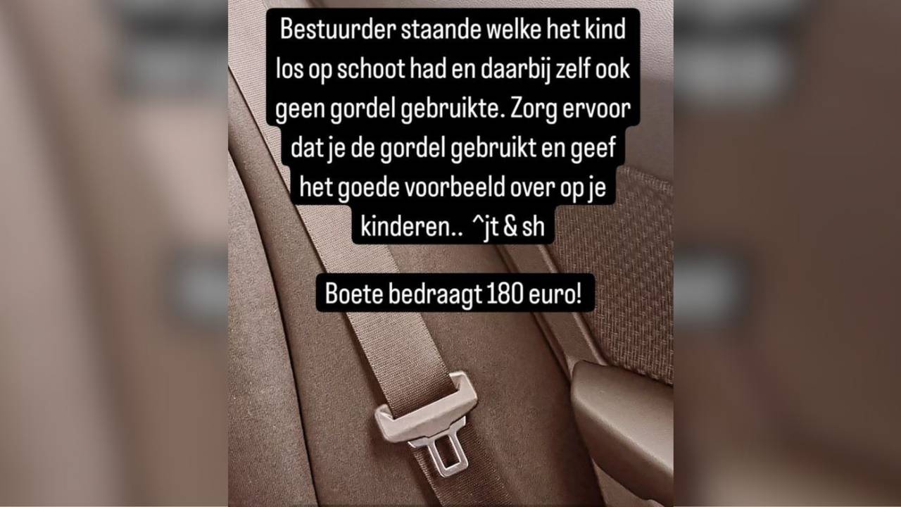 Foto: politie_groenebeemden/Instagram.