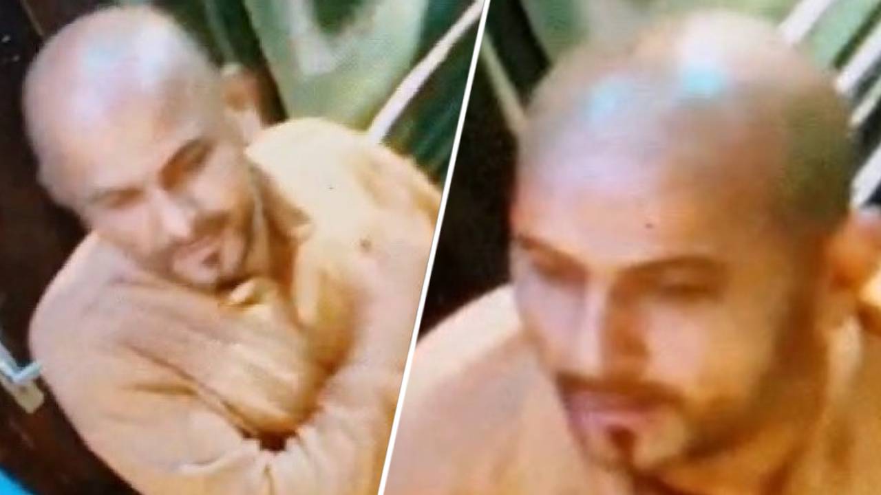 De verdachte man (foto: politie).