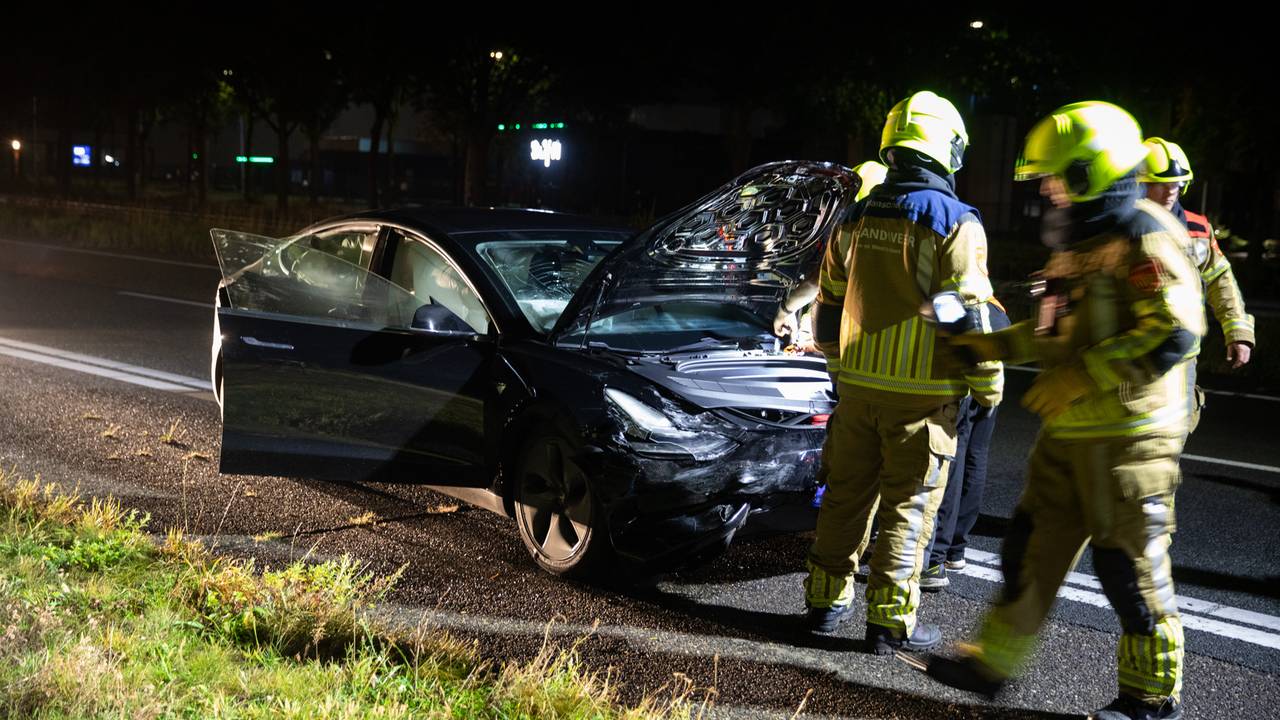 Man opgepakt voor rijden onder invloed na zware botsing op A58.