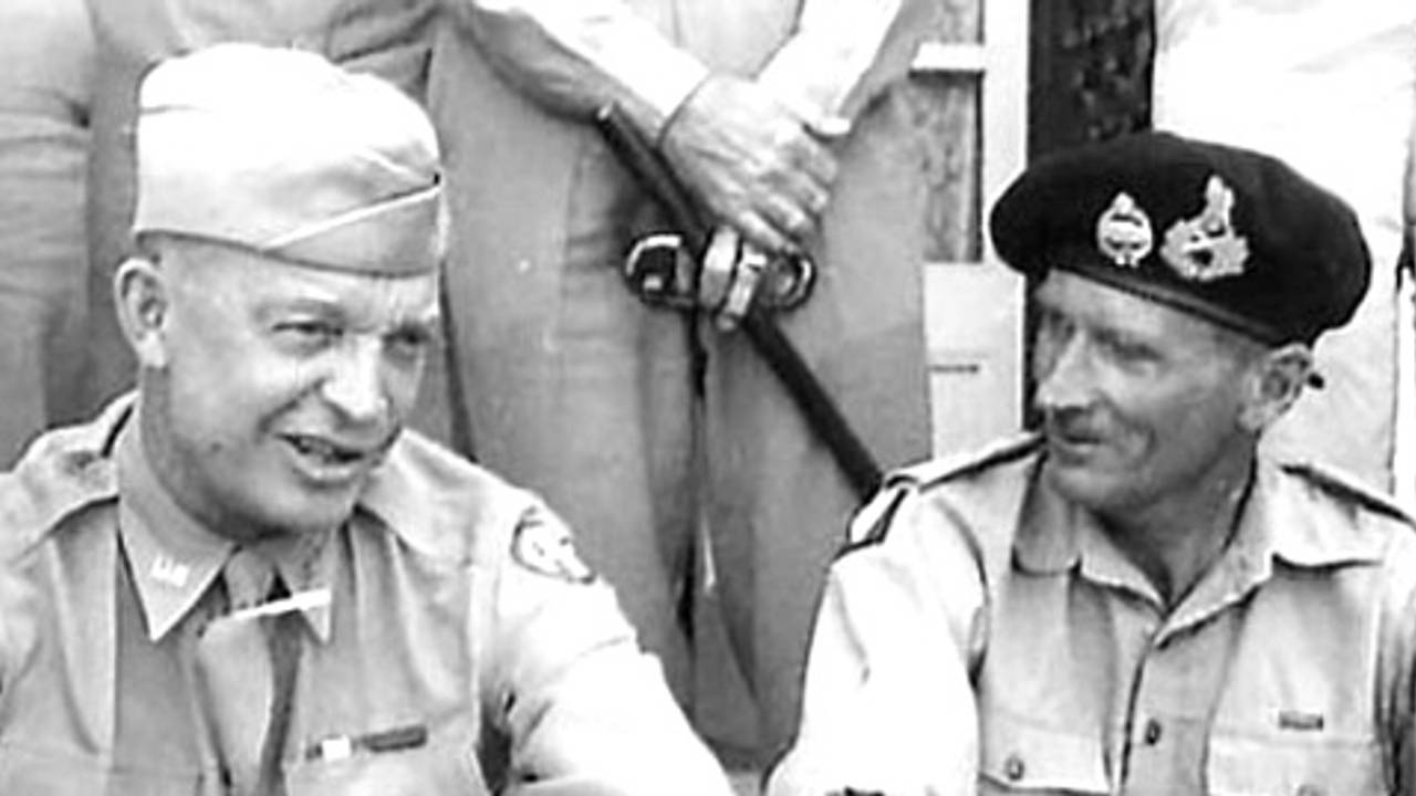Eisenhower en Montgomery (foto: archief)