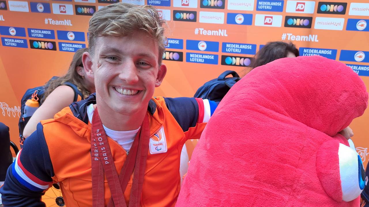 Niels Vink pakte twee gouden medailles. (Foto: Leon Voskamp)
