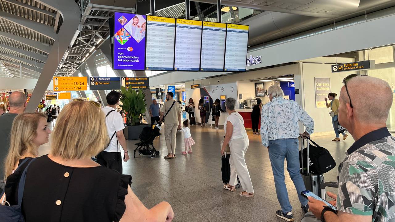 Eindhoven Airport is weer rustig (foto: Eva de Schipper).