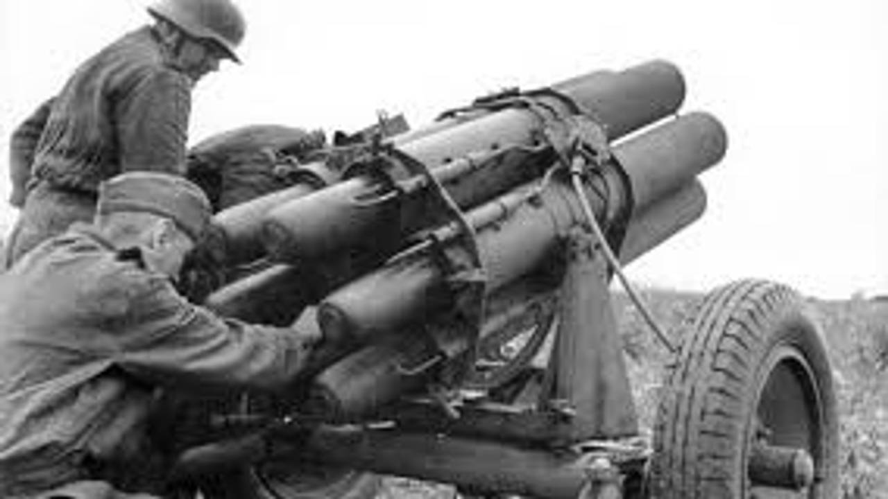 Nebelwerfer in actie (foto: archief)