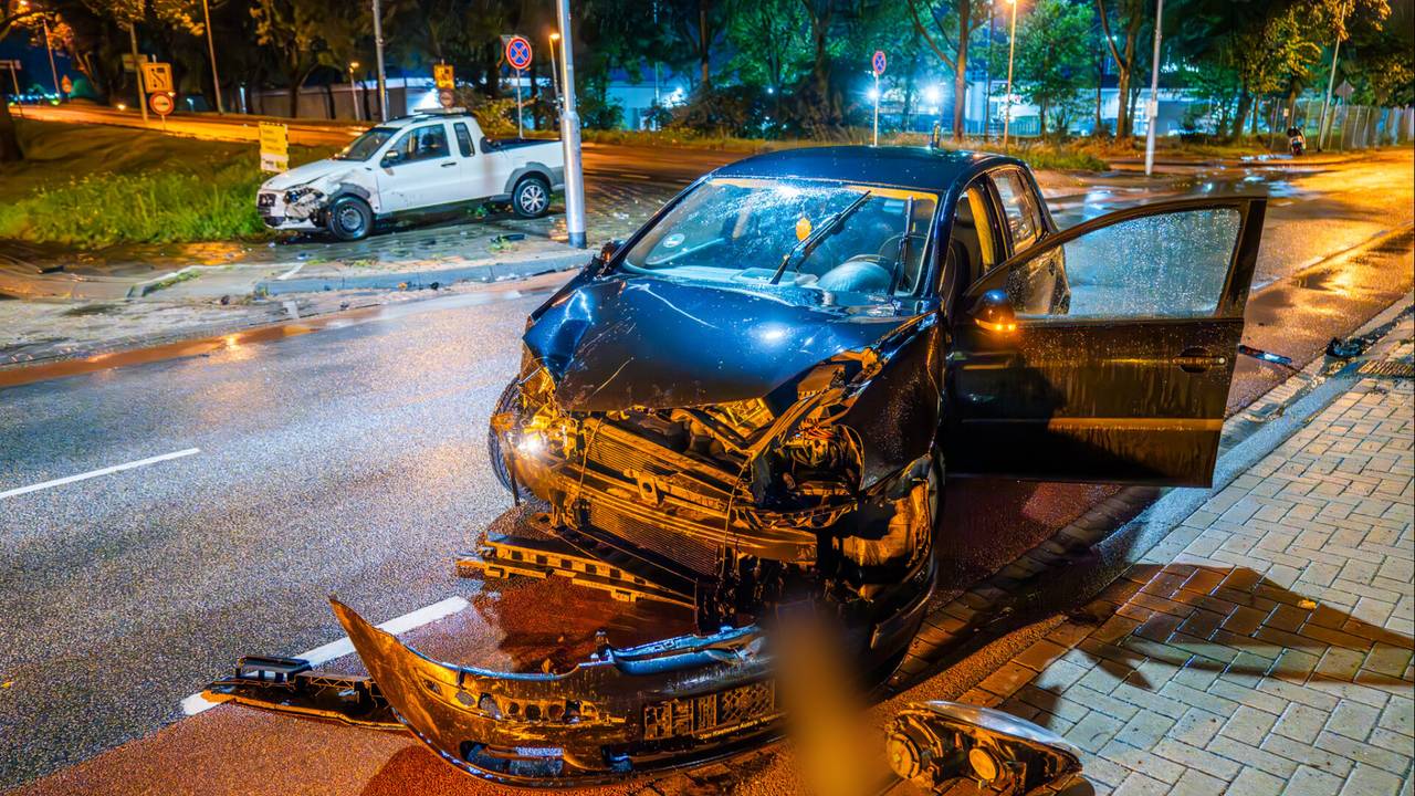 Flink wat blikschade (foto: Dave Hendriks/SQ Vision).