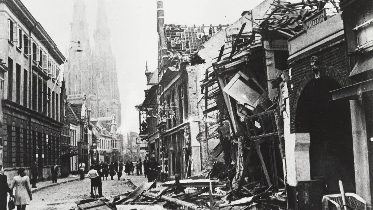 Joe Mann stirbt in einem Bau in Best und Bomben fallen auf Eindhoven