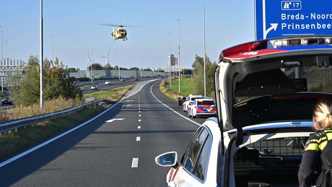 Twee motorrijders zwaargewond na ongeluk op de A58.