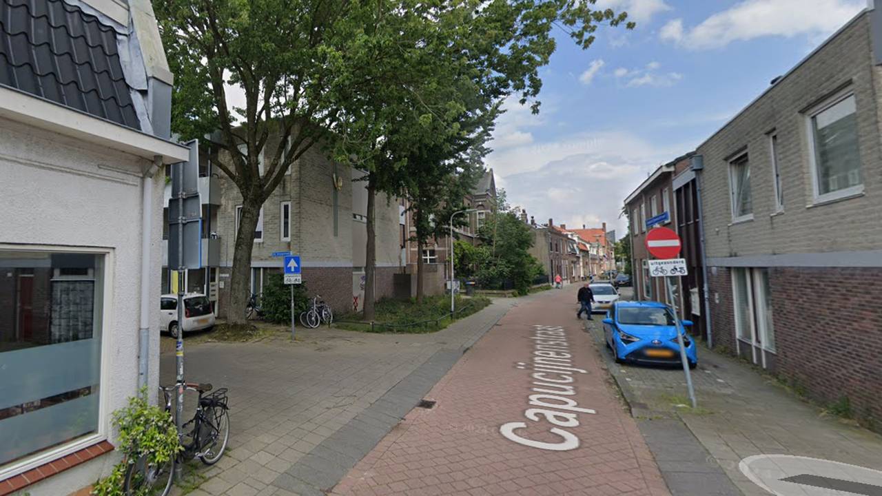 De vrouw werd belaagd in de Capucijnenstraat in Tilburg. (Foto: Goo
