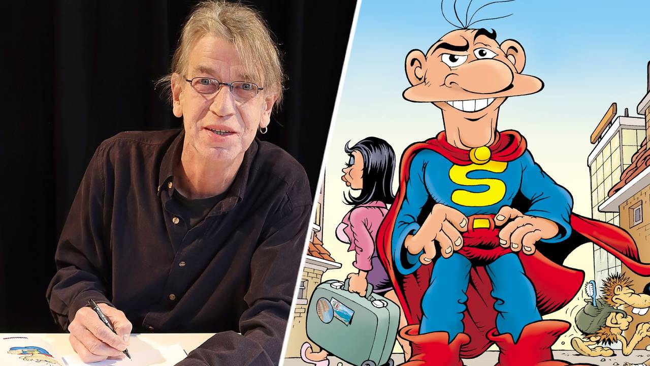 Striptekenaar René Uilenbroek (foto: Alex Odijk / Eppo Stripblad).