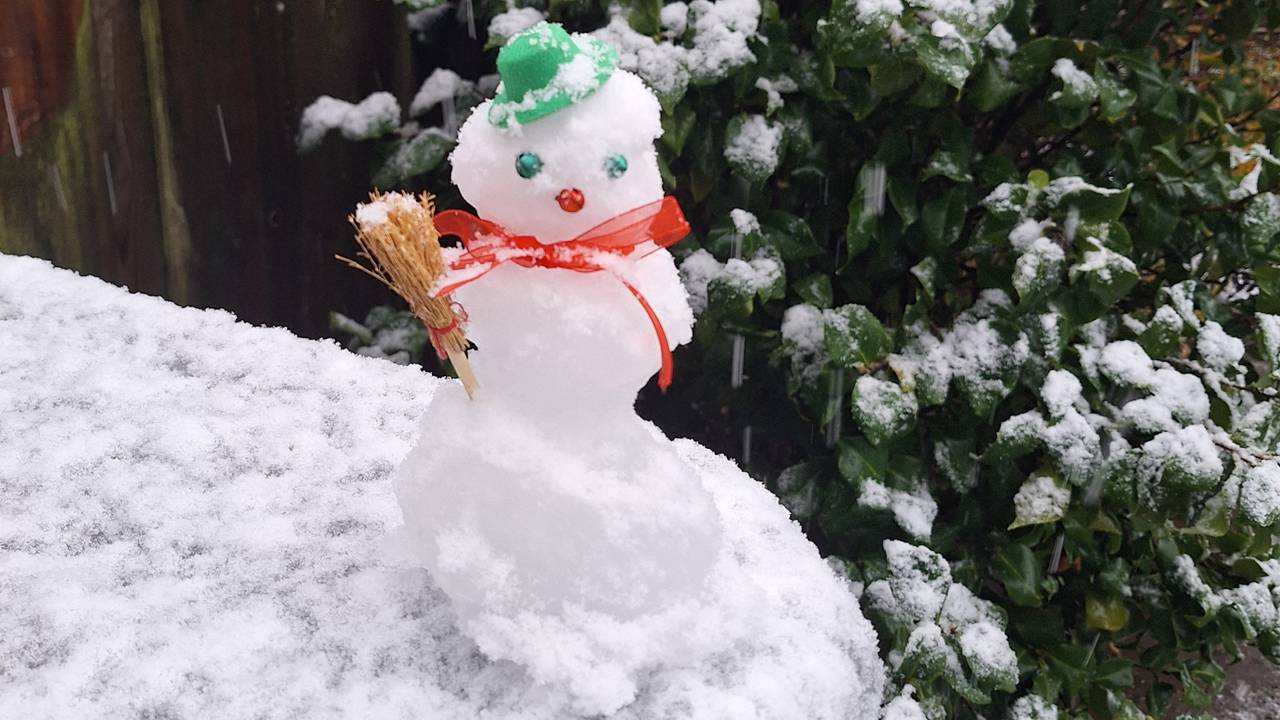 Er is een kans op een witte kerst (archieffoto: Cindy Dinnessen).