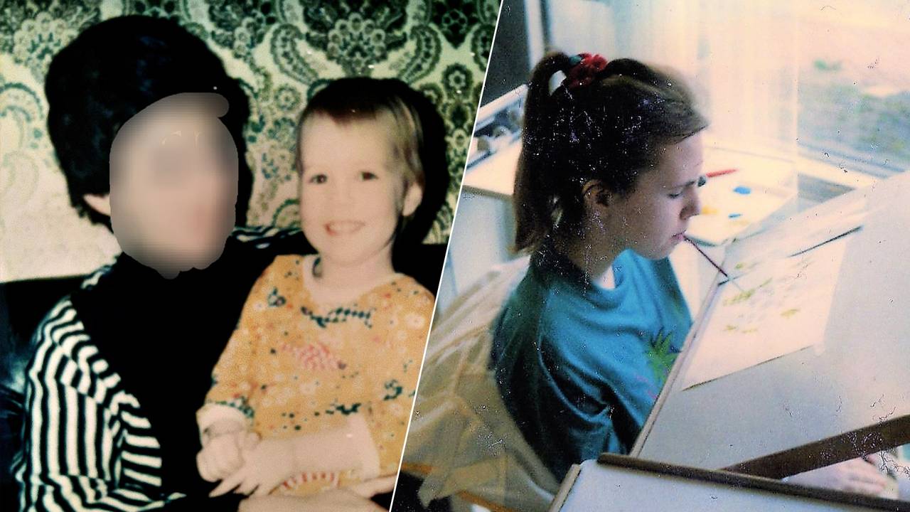 Jeugdfoto's van Nina.