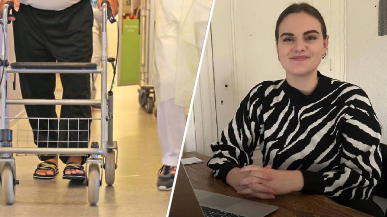 Zorgmedewerker Aniek (24) maakt heel wat mee.