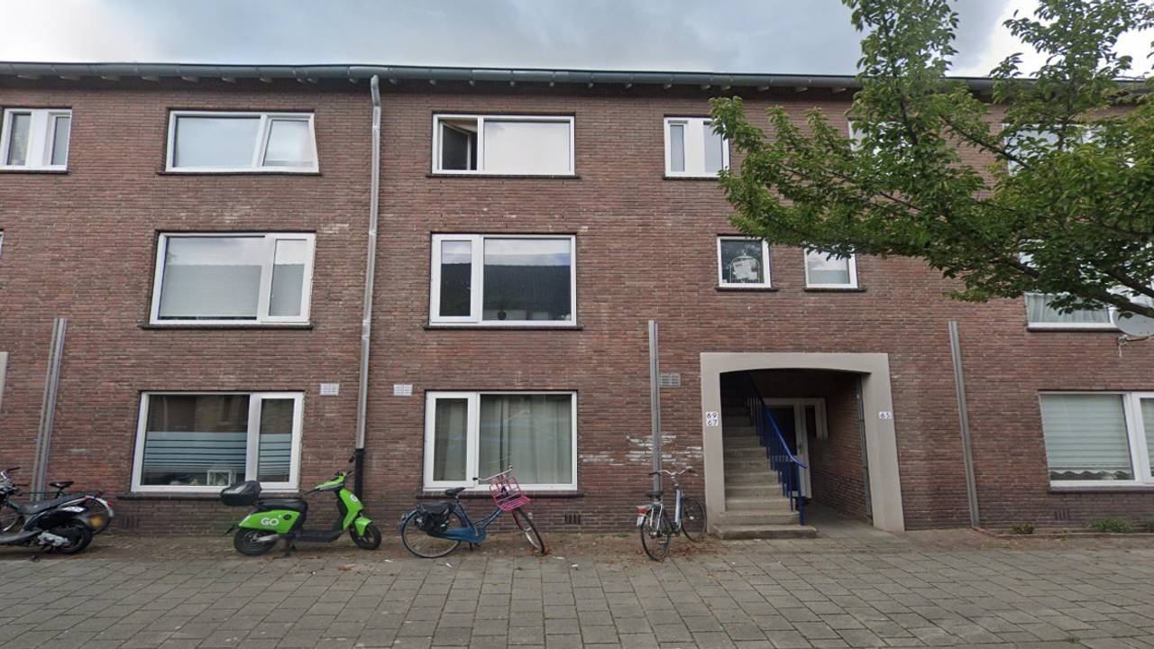 De huizen die worden gesloopt.