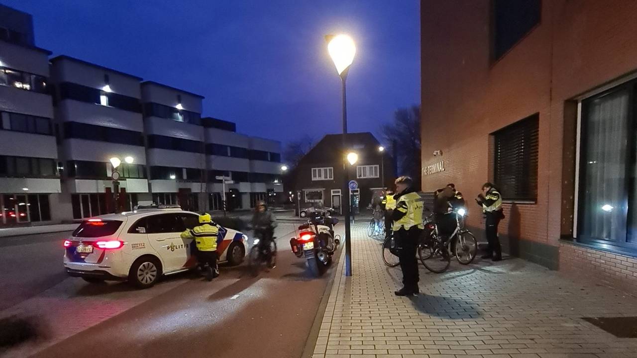 De politie controleert 