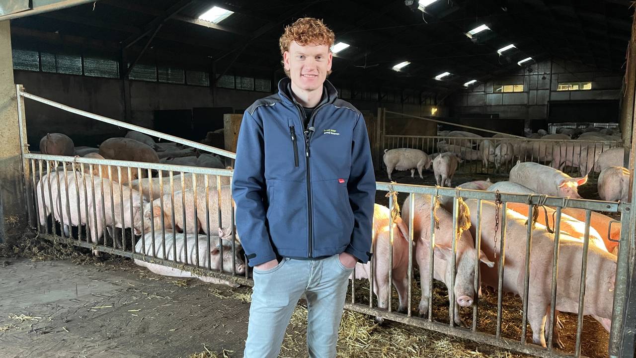 Veehouder Cas van Zutphen zit zonder beloofde vergunning (foto: René de Hoof).