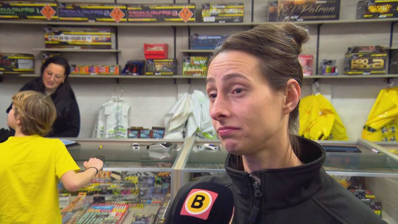 Er wordt veel vuurwerk verkocht in Vught (foto: Omroep Brabant).