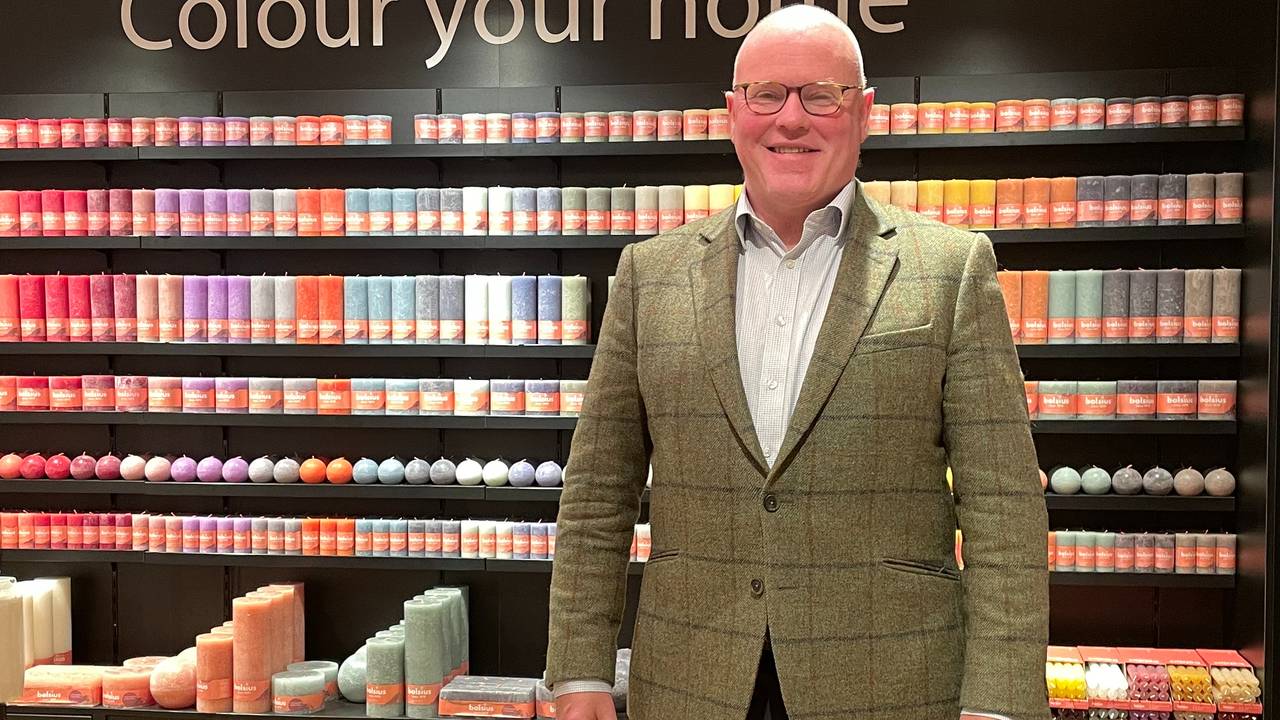 Marco-Paul Meinen, CEO van Bolsius (foto: Raymond Merkx).