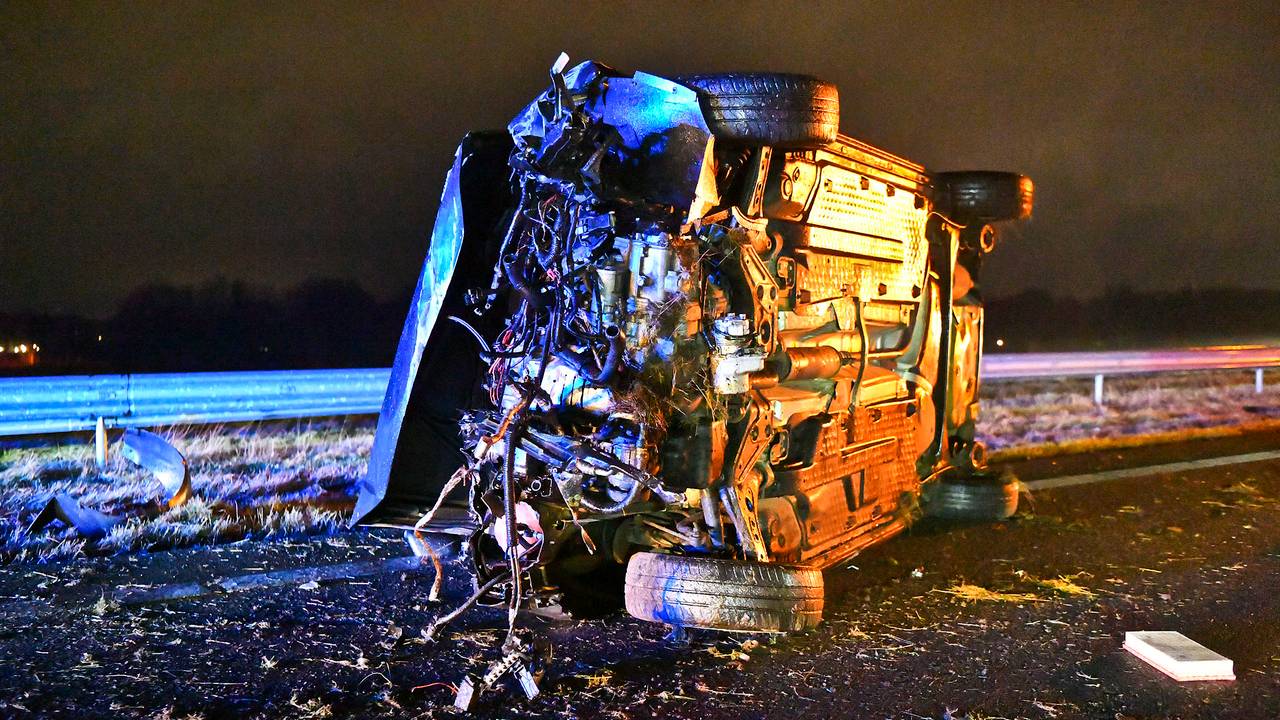 Drama op A67: chauffeur dodelijk ongeval aangehouden.